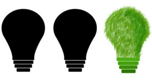 green lightbulb sustainable investing