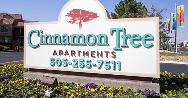 Cinnamon Tree Apartments entrance